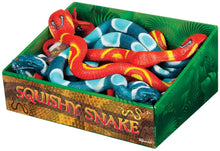 Load image into Gallery viewer, 16.5&quot; Squishy Snakes, Stretch to 4 feet, Assorted Styles