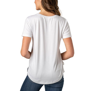 Allthreads Capsule Pocket Tee Open Stock White