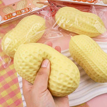 Load image into Gallery viewer, Large TPR Slow Rebounding Peanut Squeeze Toy