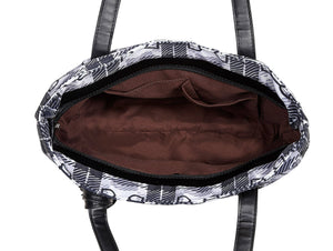 Horsel Snaffle Bit Tote Bag with Tassel