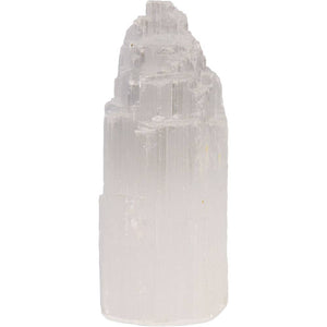 Rough Stone Specimen 4-Inch Iceberg White Selenite (Each)
