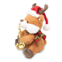Load image into Gallery viewer, Merry Saxmas Sterling (Singing Light Up Christmas Plush Toy)