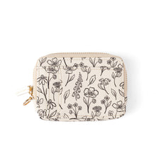 Load image into Gallery viewer, Floral Zip Wallet