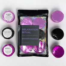 Load image into Gallery viewer, Relaxation Ritual Shower Steamers 6 Pack - Made in USA