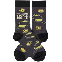Load image into Gallery viewer, Awesome Pickleballer Socks