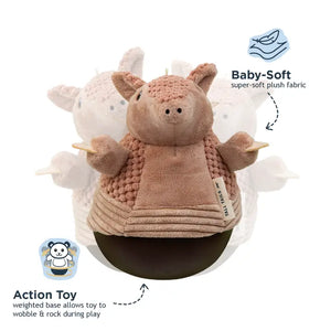 Armadillo Roly Poly Dog Toy