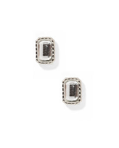Screwback Stud Earrings - Madison - Silver