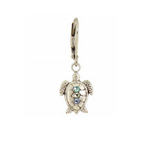 Load image into Gallery viewer, Crystal Turtle Earring