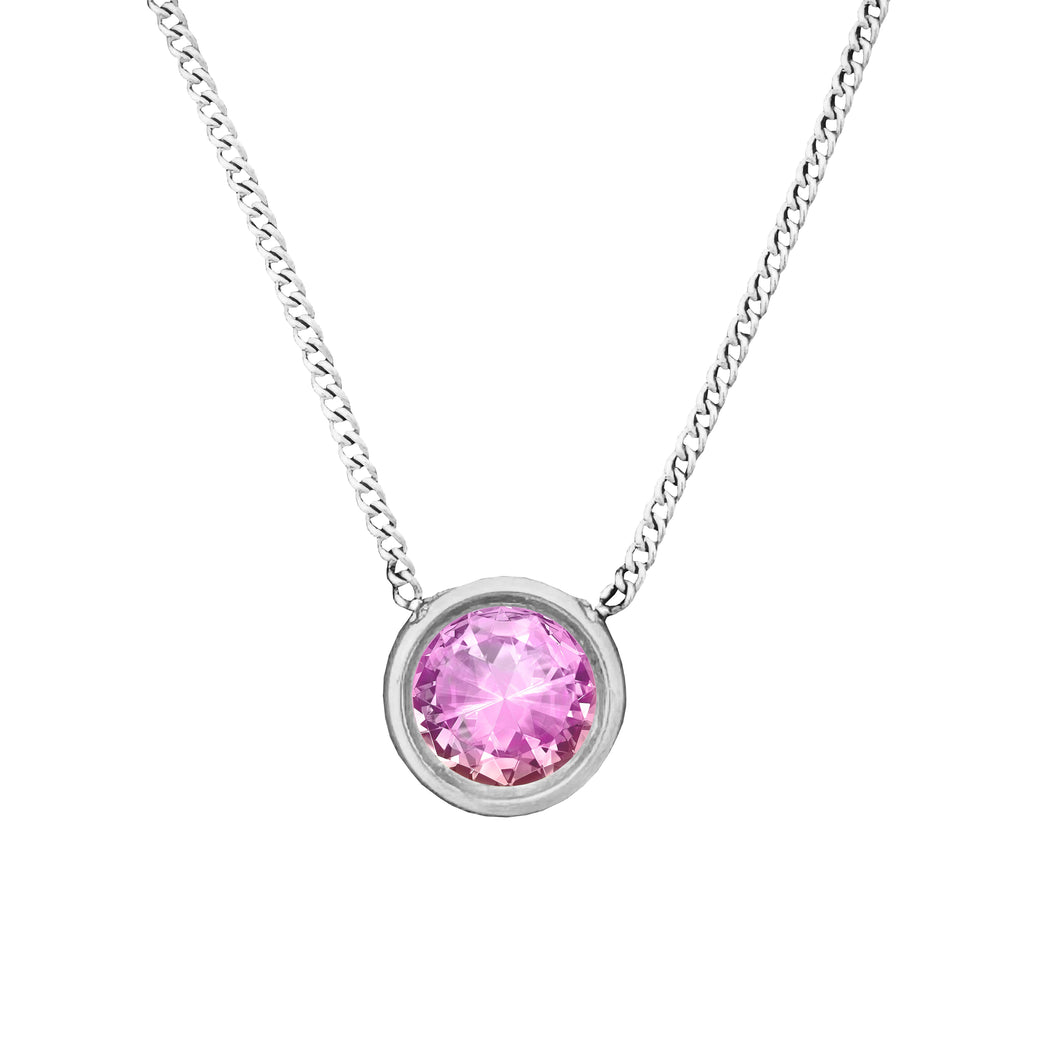 Aurora - Halo Crystal Necklace (9mm)