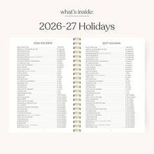 Load image into Gallery viewer, 2026-27 Academic Planner