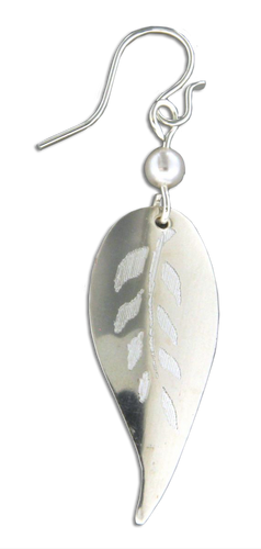 Decorative Calla Lily Leaf Earring