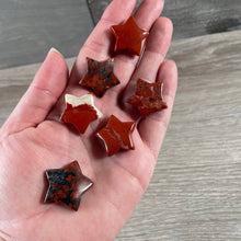 Load image into Gallery viewer, Opalite Star 1-Inch Gemstone Star Shapes