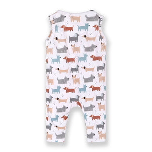 Dog Sleeveless Baby Jumpsuit (Organic Jersey)