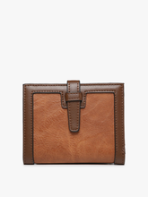 Load image into Gallery viewer, Bessie Canvas Wallet w/ Slip Closure