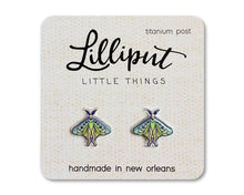 Load image into Gallery viewer, Luna Moth Earrings
