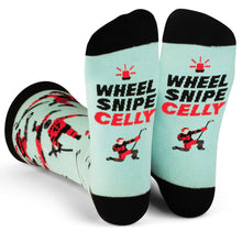 Load image into Gallery viewer, Wheel Snipe Celly Hockey Socks