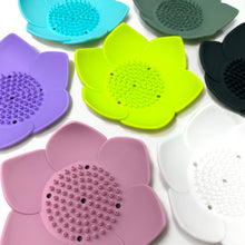 Load image into Gallery viewer, Shower Steamer Tray - Lotus Shape - Flexible Silicone