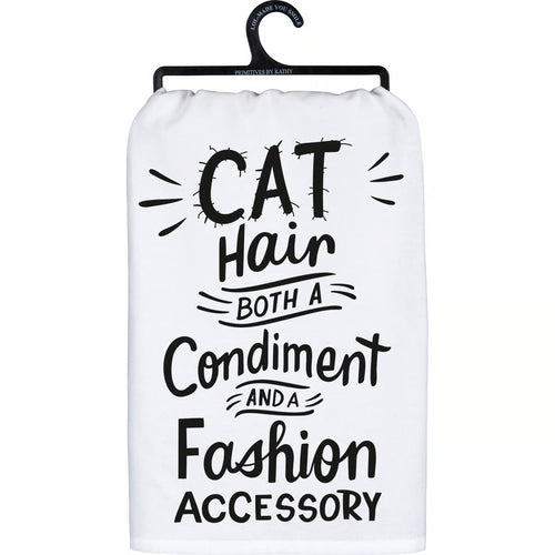 Cat Hair Condiment And Fashion Kitchen Towel