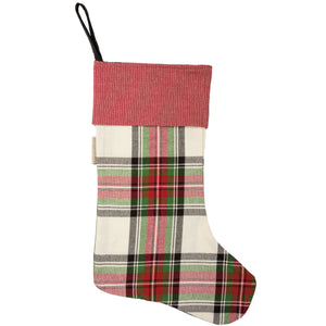 Plaid Christmas Stocking