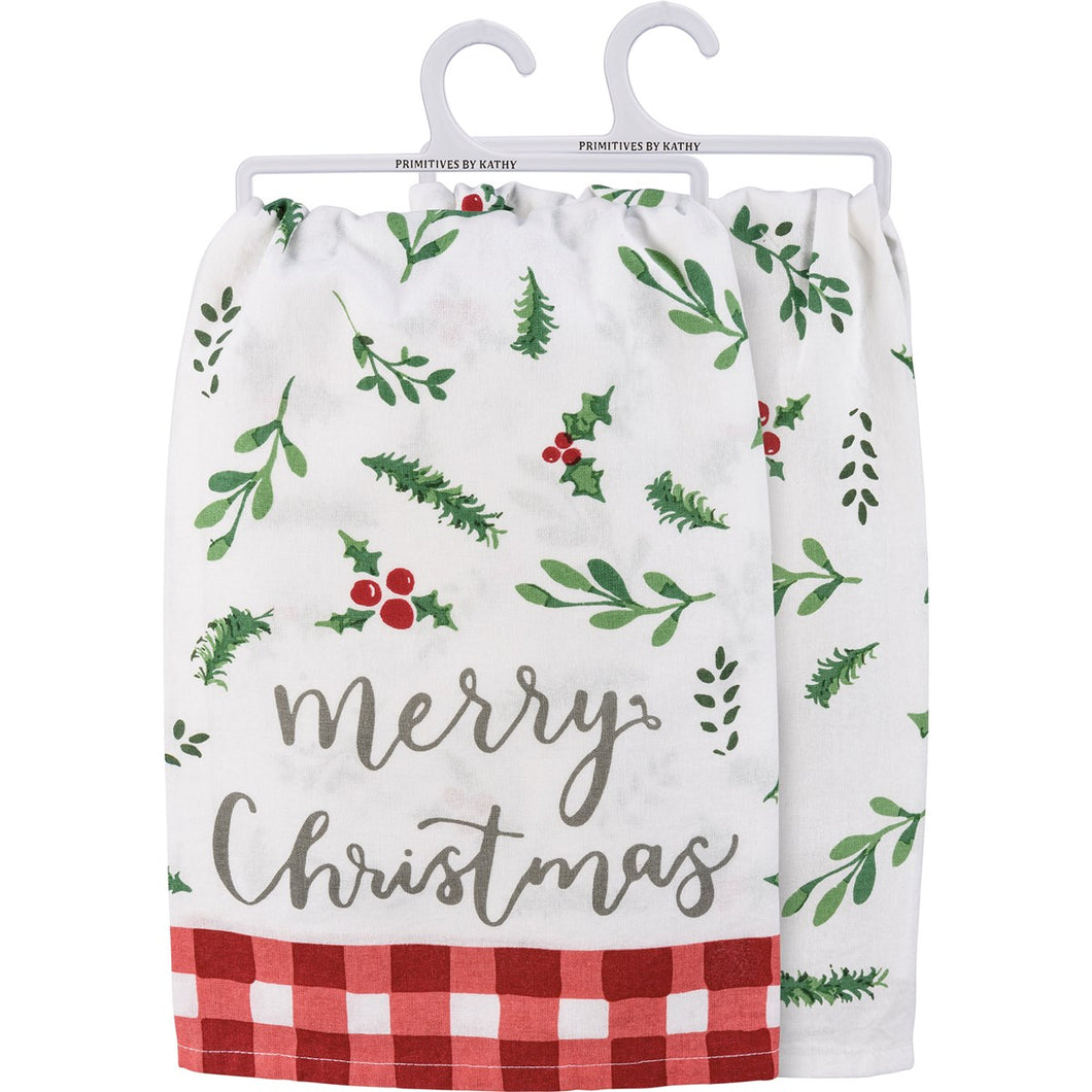 Merry Christmas Kitchen Towel