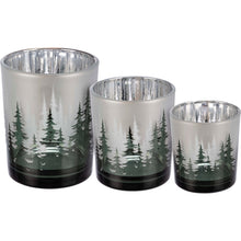 Load image into Gallery viewer, Trees Candle Holder Set