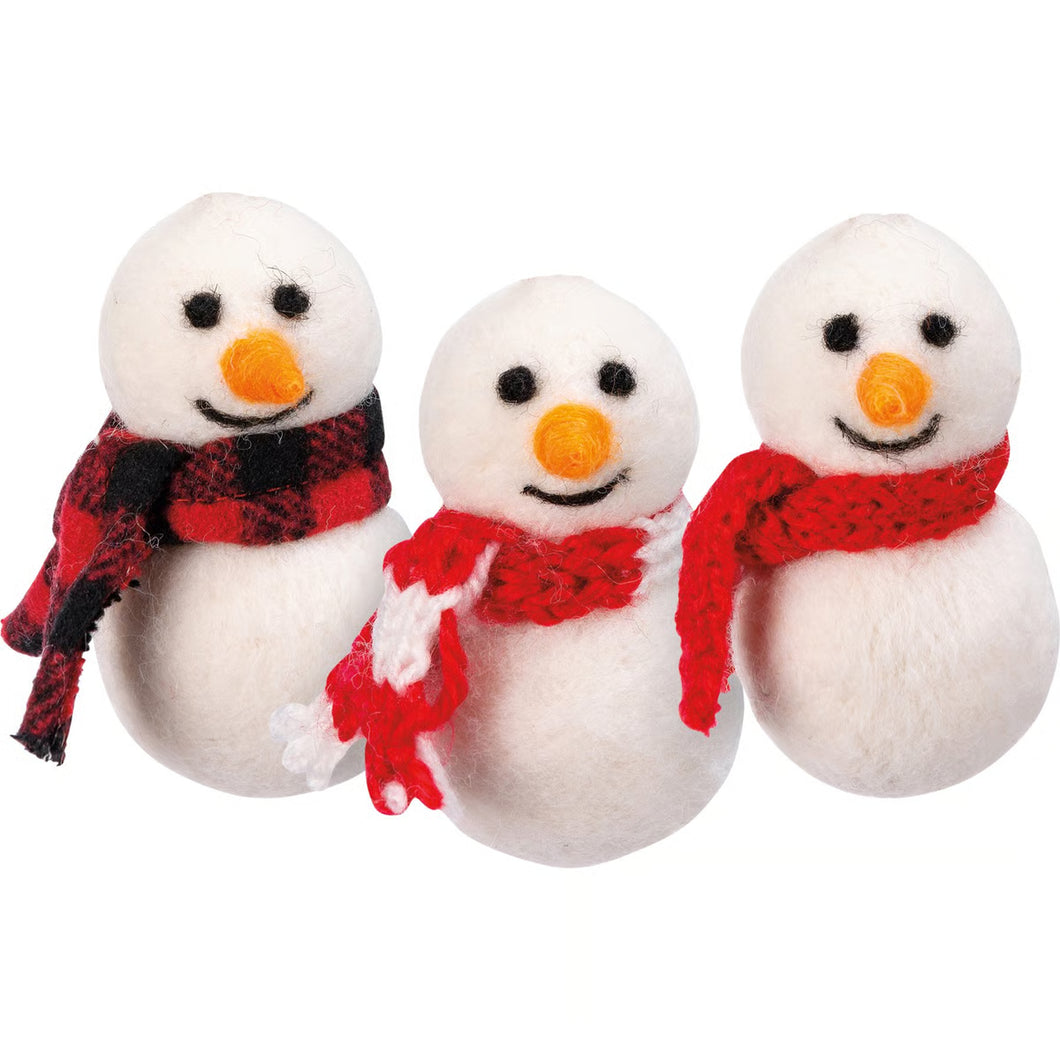 Snowmen Critter Set - Felt