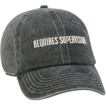 Load image into Gallery viewer, Requires Supervision Baseball Cap