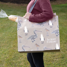Load image into Gallery viewer, The Beach Is Calling Shopping Tote