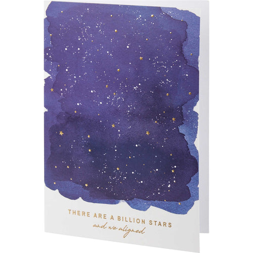 A Billion Stars We Aligned Greeting Card