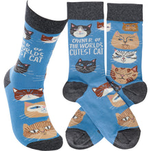 Load image into Gallery viewer, Owner Of World's Cutest Cat Socks