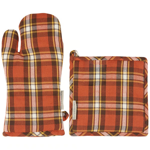 Fall Plaid Kitchen Set