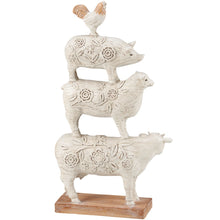 Load image into Gallery viewer, Stacked Farm Animals Figurine
