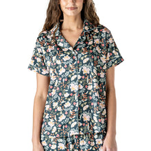 Load image into Gallery viewer, Hello Mello Bow So Lovely Satin Pajama Top