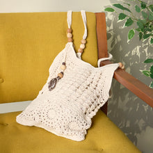 Load image into Gallery viewer, Crocheted Boho Tote
