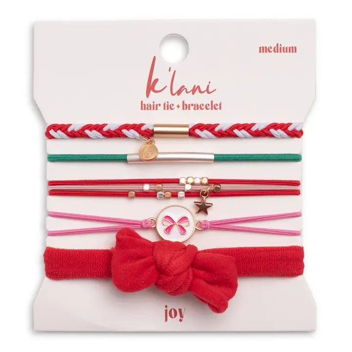 Joy Hair Tie Bracelets