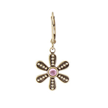 Load image into Gallery viewer, Granulated Flower Earring