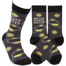 Load image into Gallery viewer, Awesome Pickleballer Socks