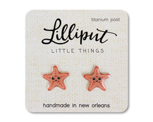 Load image into Gallery viewer, Starfish Earrings // Beach Gifts // Nautical