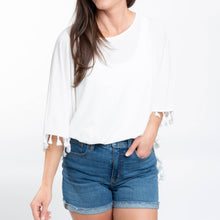 Load image into Gallery viewer, Elsie One Size Fringe Beach Swimsuit Cover Up