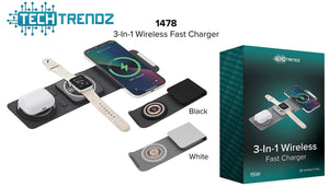3 in 1 Wireless Fast Charger