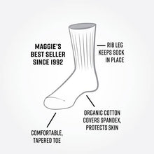Load image into Gallery viewer, Organic Cotton Classic Crew Socks