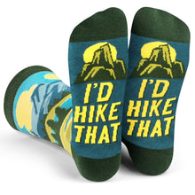 Load image into Gallery viewer, I'd Hike That Socks