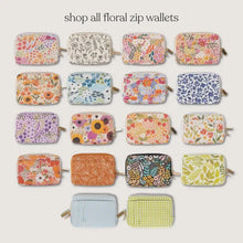 Load image into Gallery viewer, Floral Zip Wallet
