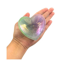 Load image into Gallery viewer, Shaped Crystals - Aura Rainbow Quartz Trinket Dish, Heart