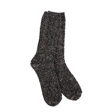 Load image into Gallery viewer, WORLD&#39;S SOFTEST WEEKEND RAGG CABLE CREW SOCK