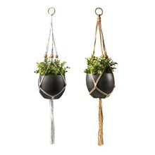 Load image into Gallery viewer, Seed &amp; Sprout Let's Hang Macrame Plant Hanger