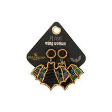 Load image into Gallery viewer, Soul Stacks Halloween Spooky Season Beaded Earrings