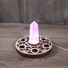 Load image into Gallery viewer, LED Crystal Display Light Stand