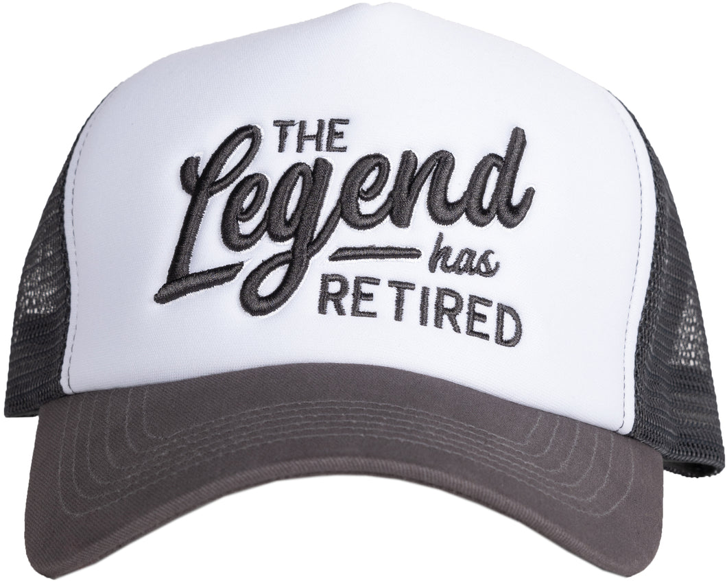 Legend - Dark Gray Adjustable Trucker Hats