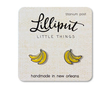 Load image into Gallery viewer, Banana Earrings // Quirky Earrings